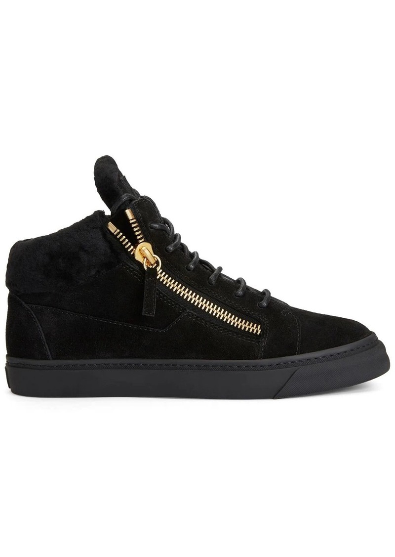 Giuseppe Zanotti Kriss suede mid-top sneakers