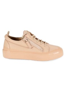 Giuseppe Zanotti Lea Platform Leather Dipped Sneakers