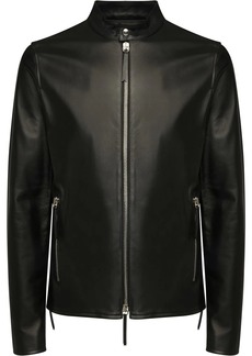 Giuseppe Zanotti leather zip-up jacket