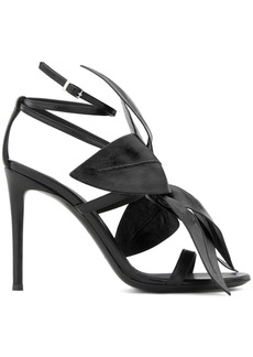 Giuseppe Zanotti Lilium floral-embellished stiletto sandals