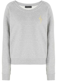 Giuseppe Zanotti logo-embroidered cotton sweatshirt