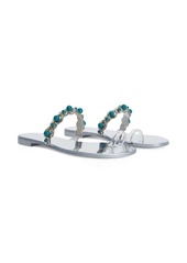 Giuseppe Zanotti Marguerithe gem-stone flat sandals