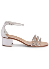 Giuseppe Zanotti Martha 40mm metallic-effect sandals