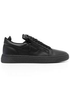 Giuseppe Zanotti side-zip leather low-top sneakers