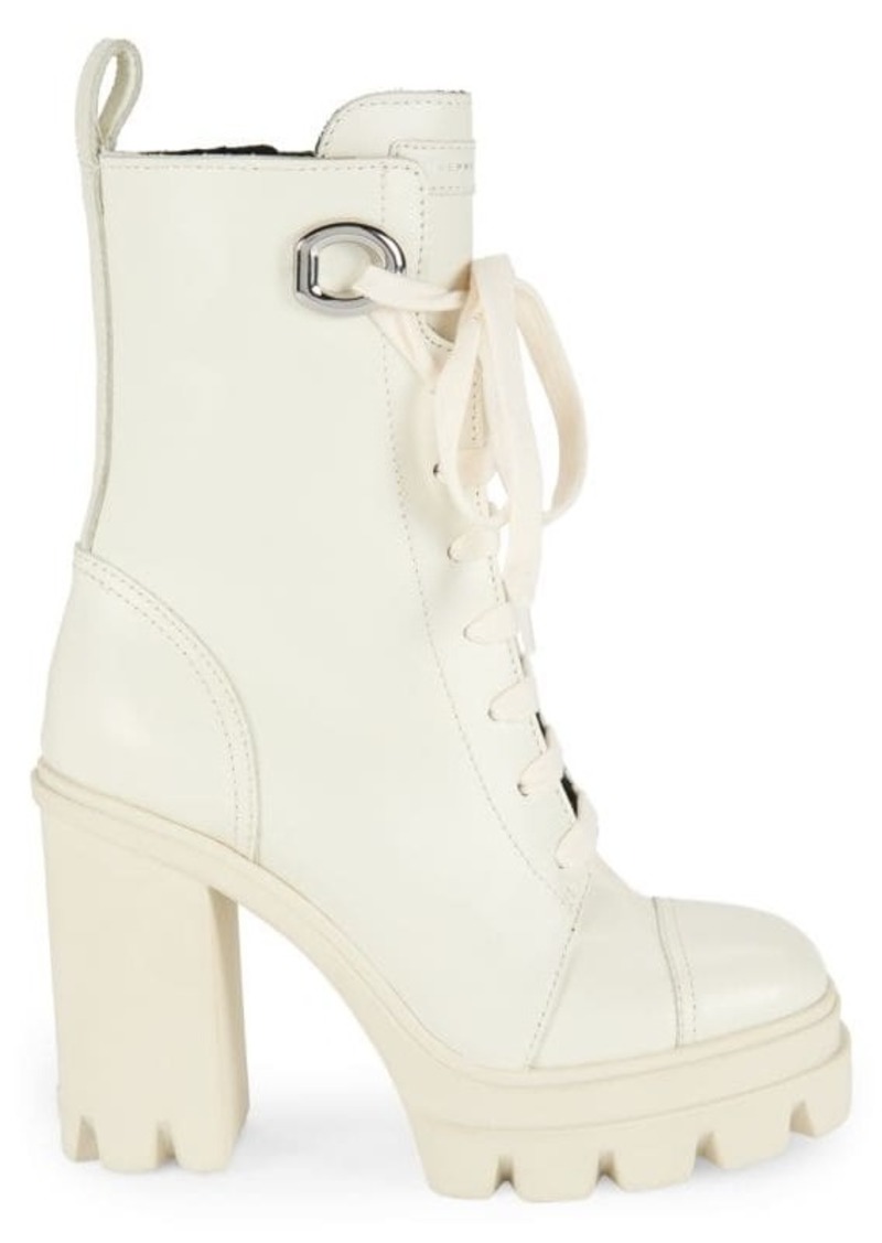 Giuseppe Zanotti Siva Cubalibre Leather Platform Boots