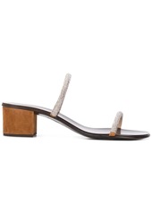Giuseppe Zanotti studded strap block heel sandals