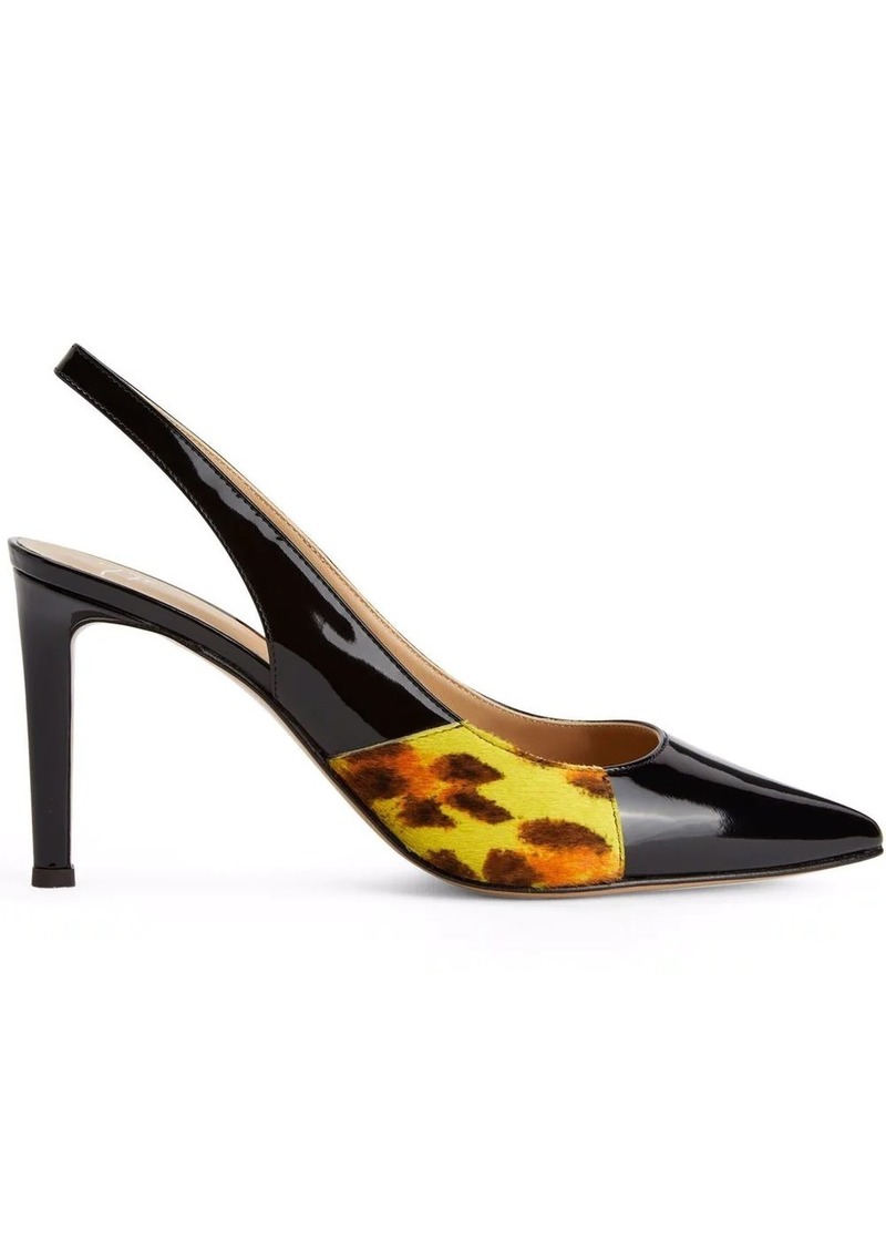 Giuseppe Zanotti Susie Feline 85mm slingback pumps