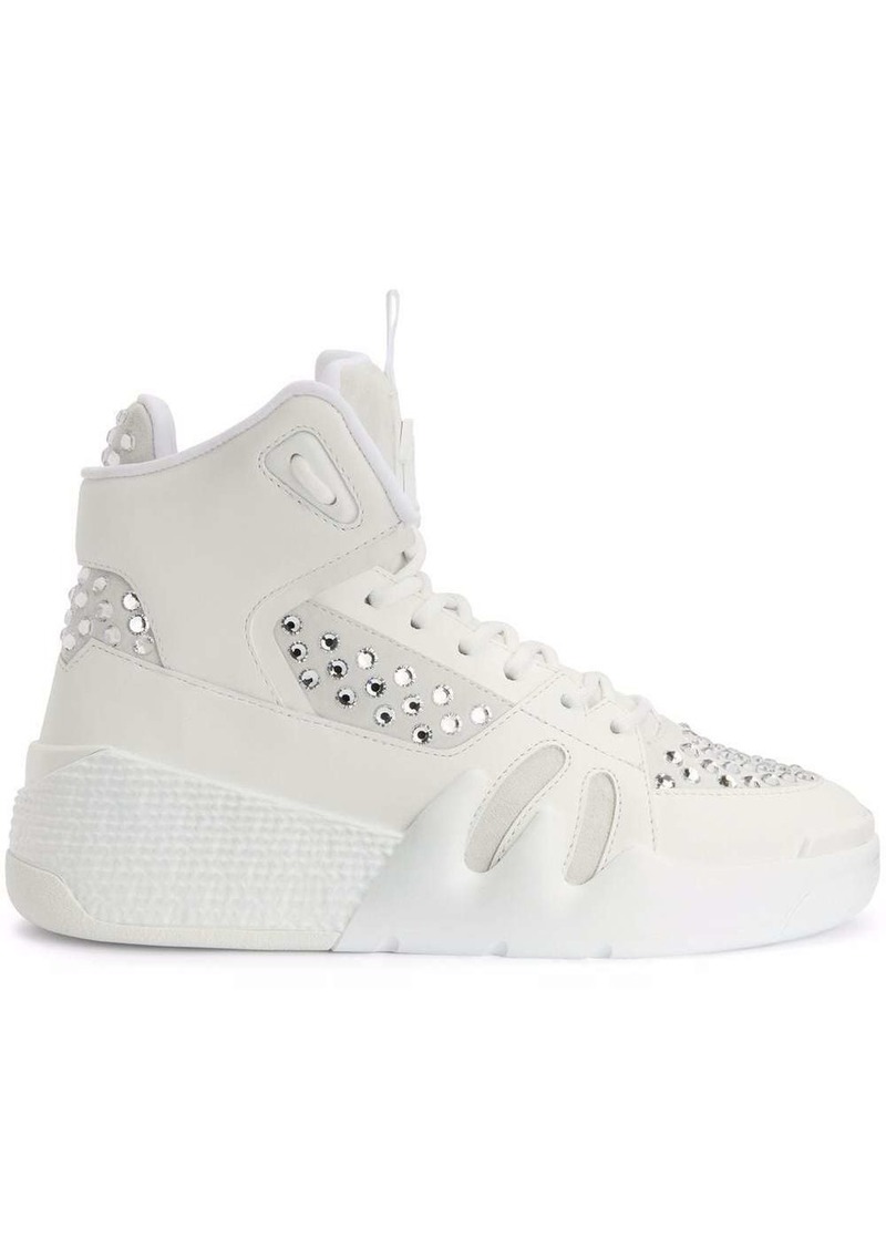 Giuseppe Zanotti Talon hi-top panelled sneakers