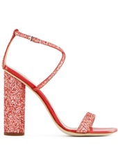 Giuseppe Zanotti Tara glitter block-heel sandals