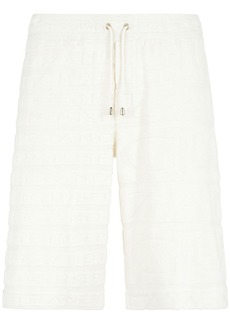 Giuseppe Zanotti terry-cloth drawstring-waist Bermuda shorts