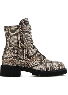 Giuseppe Zanotti Thora snakeskin-effect boots