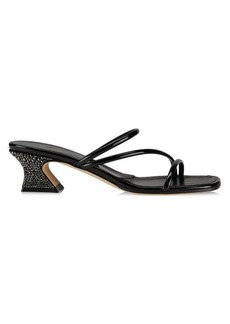 Giuseppe Zanotti Twingo Embellished Leather Sandals