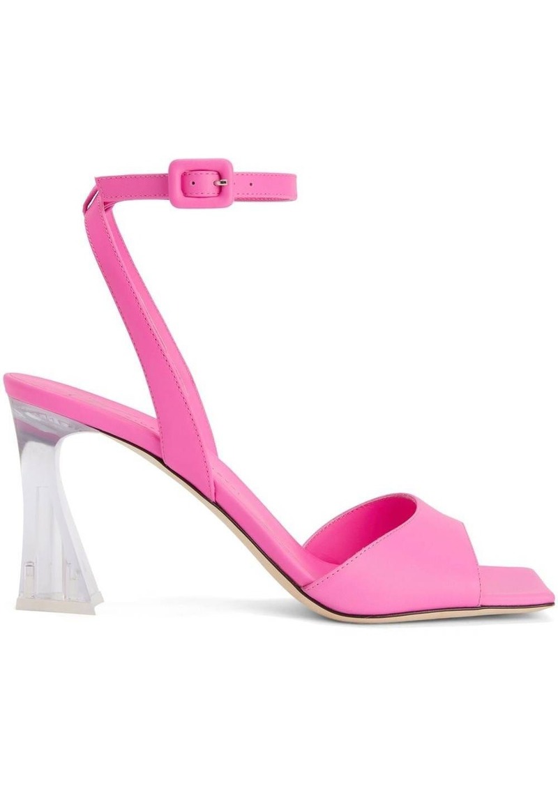 Giuseppe Zanotti Vestaa transparent-heel sandals