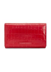 Giuseppe Zanotti Wendy crocodile effect clutch bag