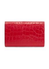 Giuseppe Zanotti Wendy crocodile effect clutch bag