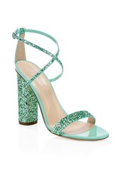 Giuseppe Zanotti Women's Block-Heel Glitter Sandals