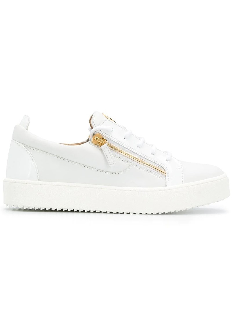 Giuseppe Zanotti Frankie zip-detail low-top sneakers