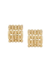 Givenchy 1980s chain-link earrings