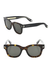 Givenchy 47MM Square Sunglasses