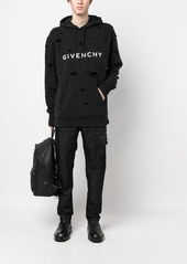 Givenchy 4G-buckle straight-leg cargo trousers