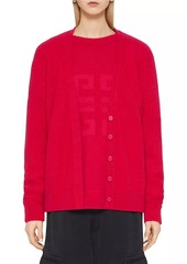 Givenchy 4G Cardigan in Cashmere and Silk