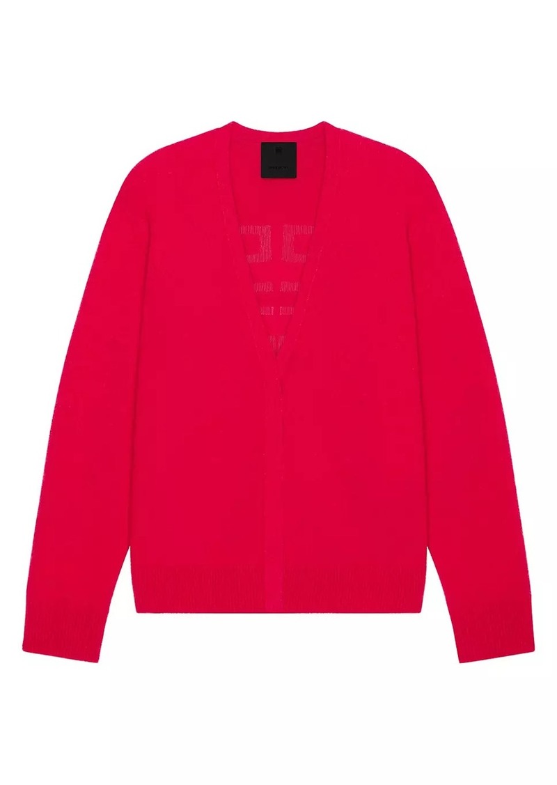 Givenchy 4G Cardigan in Cashmere and Silk