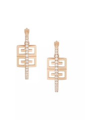Givenchy 4G Earrings In Metal With Crystals