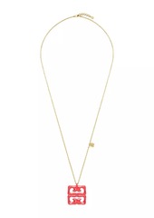 Givenchy 4G Liquid Necklace in Metal and Resin