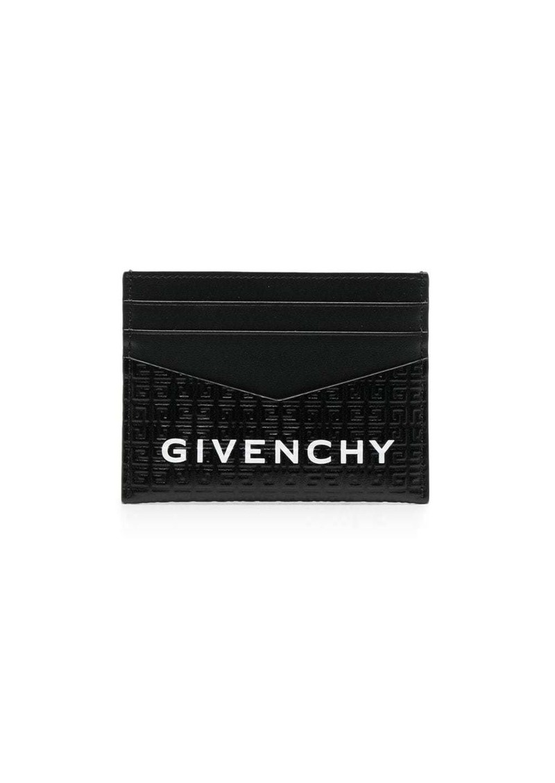 Givenchy 4G logo-print cardholder