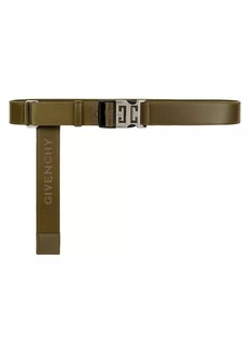 Givenchy 4G Release Buckle Belt In Leather And Webbing