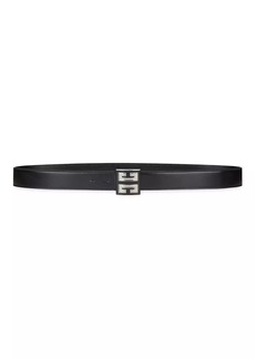 Givenchy 4G Reversible Belt In 4G Classic Leather