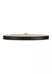 Givenchy 4G Reversible Belt in Coated Canvas
