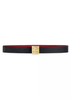 Givenchy 4G Reversible Belt In Leather