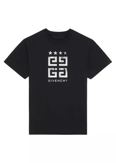 Givenchy 4G Stars Slim Fit T-Shirt in Cotton