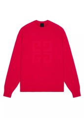 Givenchy 4G Sweater in Curly Cashmere and Silk