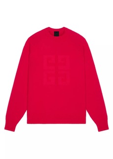 Givenchy 4G Sweater in Curly Cashmere and Silk