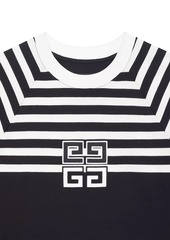 Givenchy 4G Sweatshirt In Jersey With Stripes