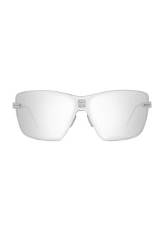 Givenchy 4GEM Rectangular Sunglasses