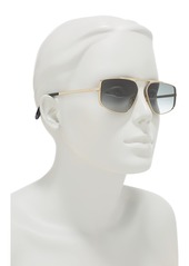 Givenchy 56mm Modified Square Sunglasses