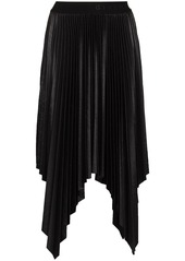 Givenchy asymmetric pleated skirt