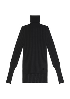 Givenchy Asymmetrical Turtleneck Sweater in Cashmere