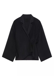 Givenchy Blazer in Double Face Wool and Cashmere