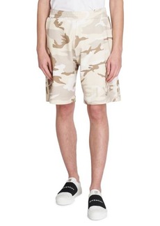 Givenchy Boxy Fit All Over Print Shorts