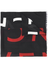 Givenchy broken logo scarf