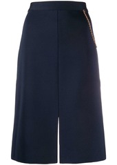 Givenchy chain detailed straight skirt