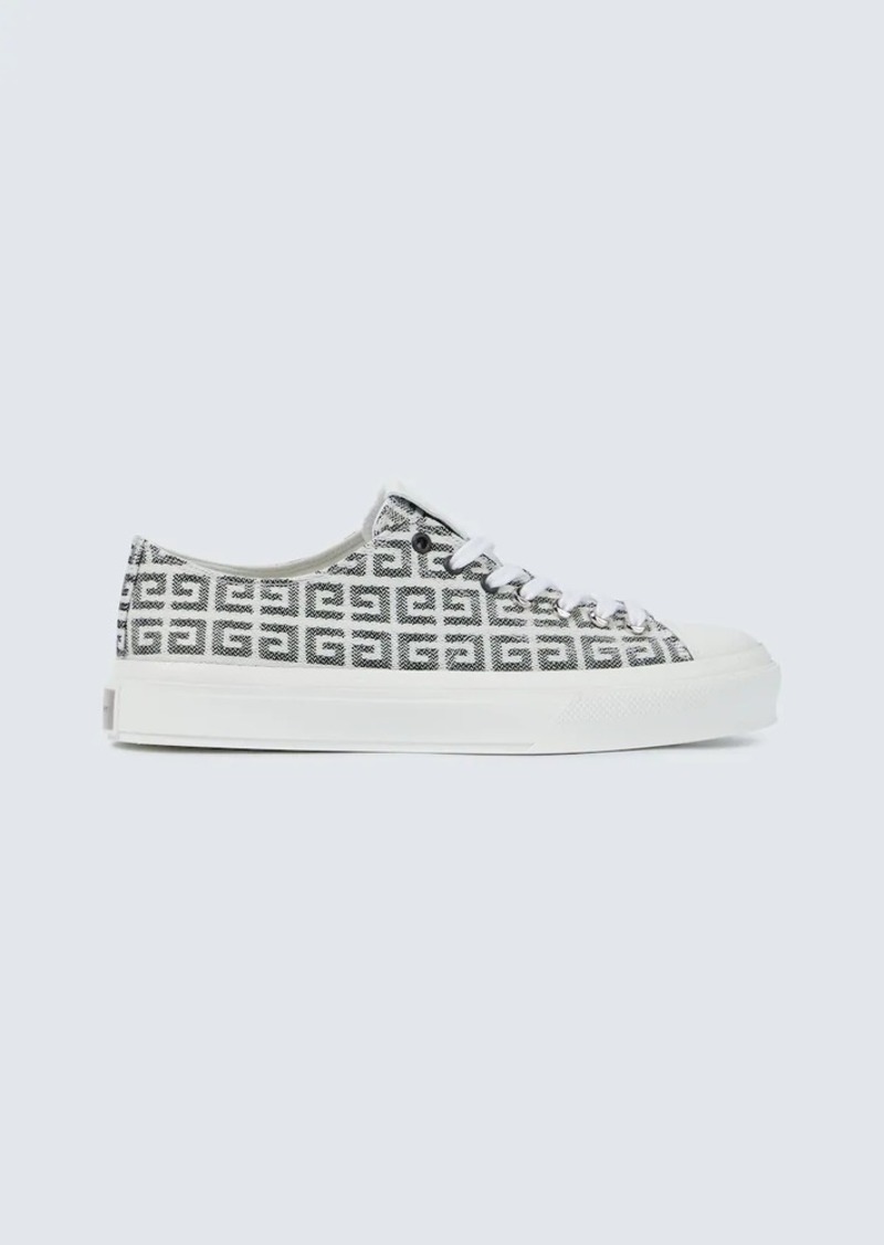 Givenchy City 4G jacquard sneakers
