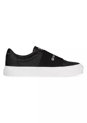 Givenchy City Court Elastic & Leather Sneakers