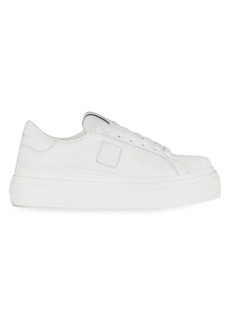 Givenchy City Platform Sneakers In Leather