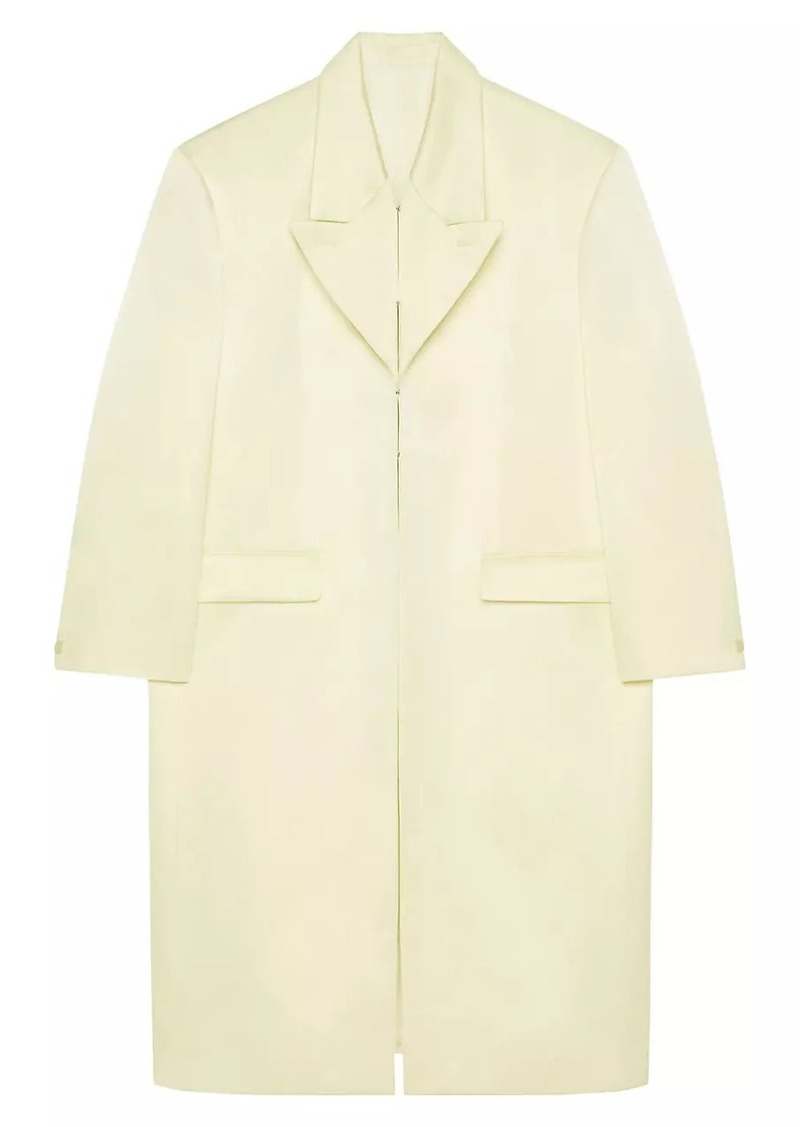 Givenchy Coat in Silk Satin Duchesse