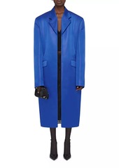 Givenchy Coat in Silk Satin Duchesse